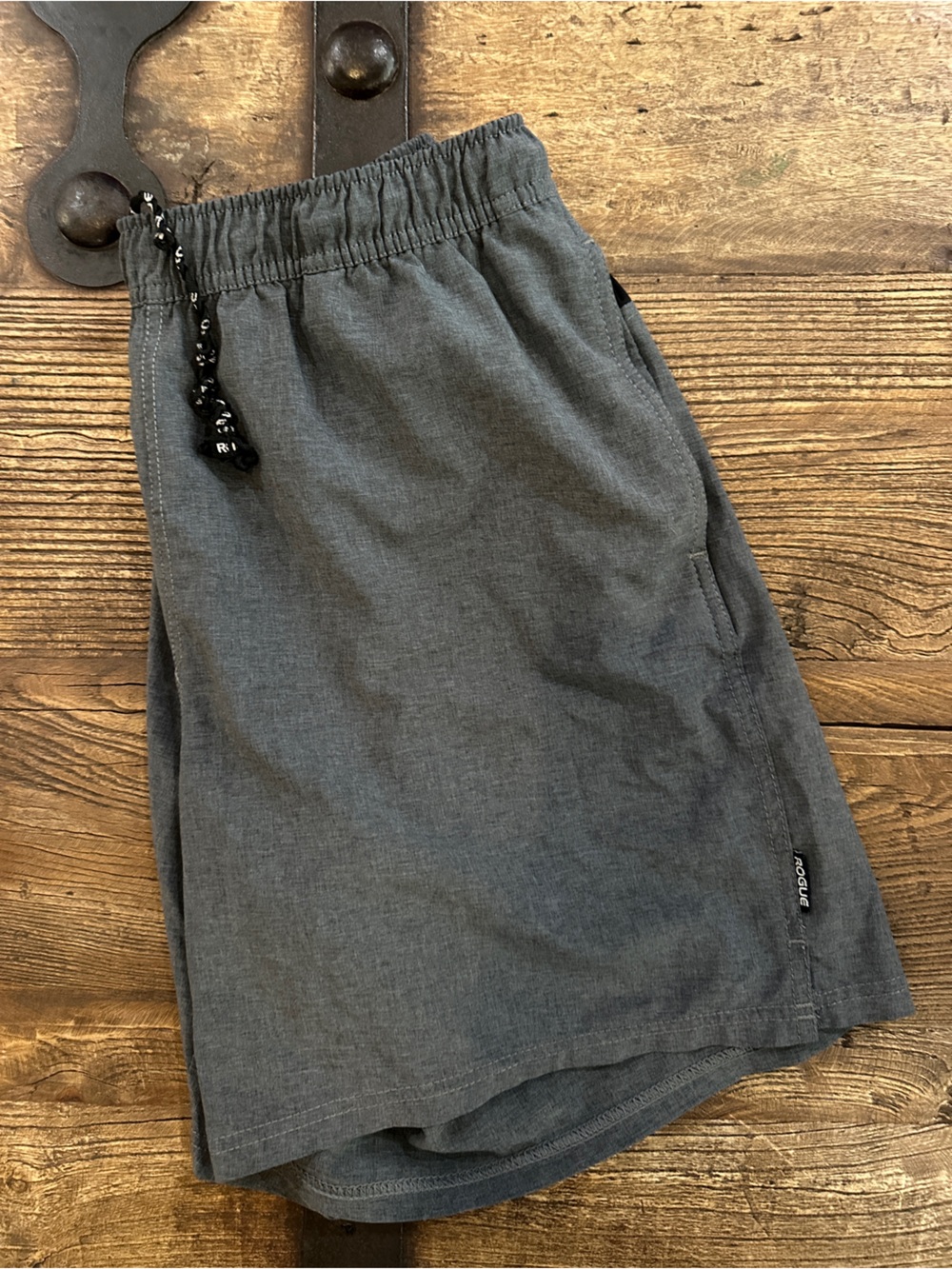 Rogue Men's Drawstring Athletic Shorts - Gray